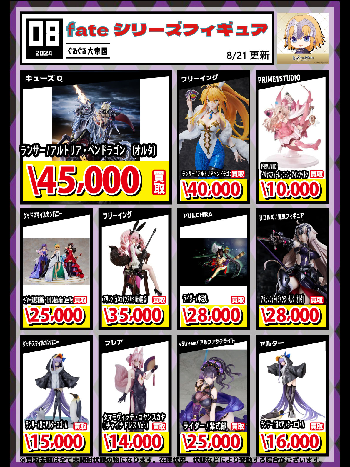 おもちゃ強化買取商品