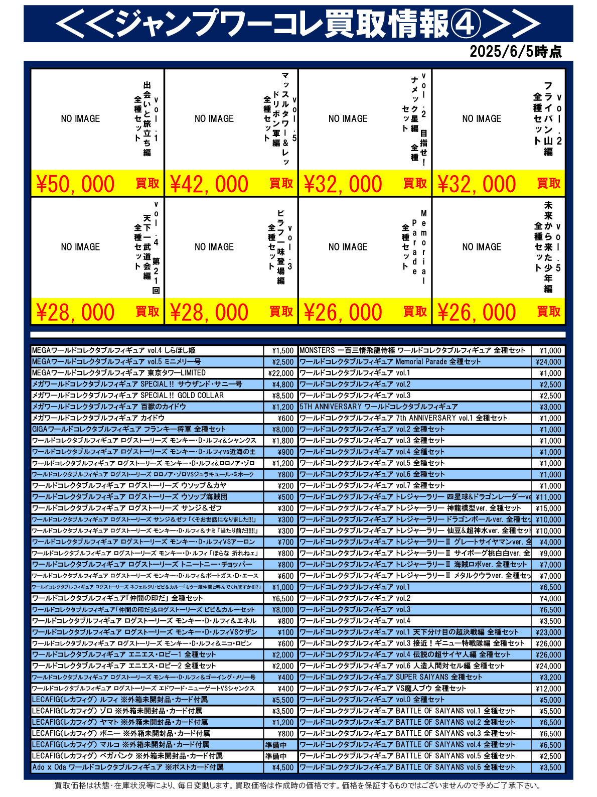 おもちゃ強化買取商品