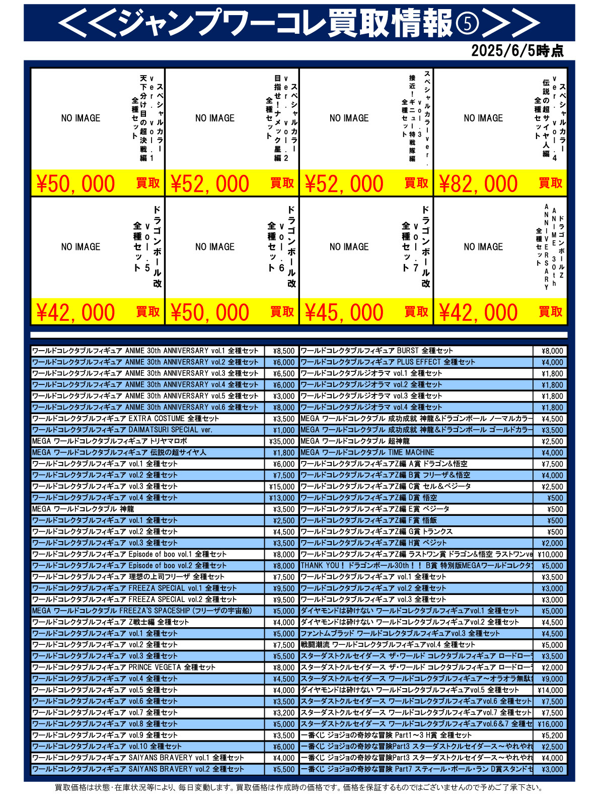 おもちゃ強化買取商品
