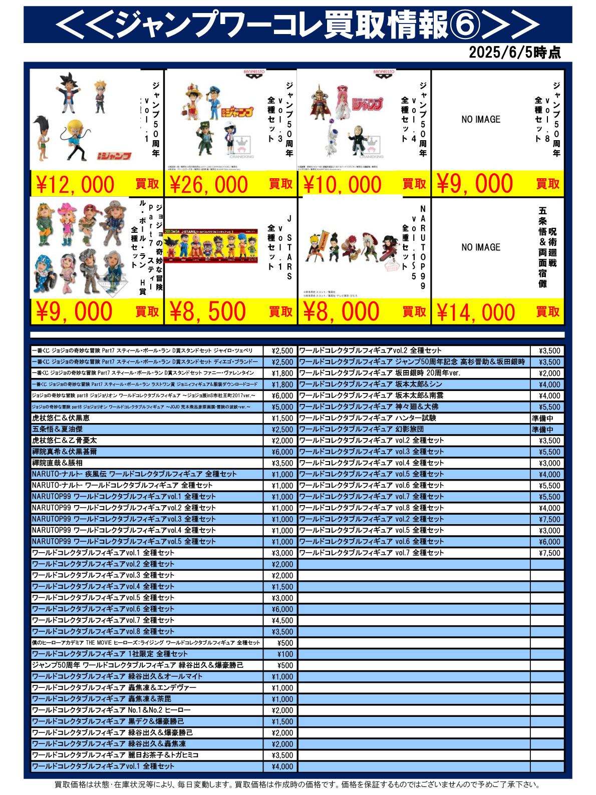おもちゃ強化買取商品