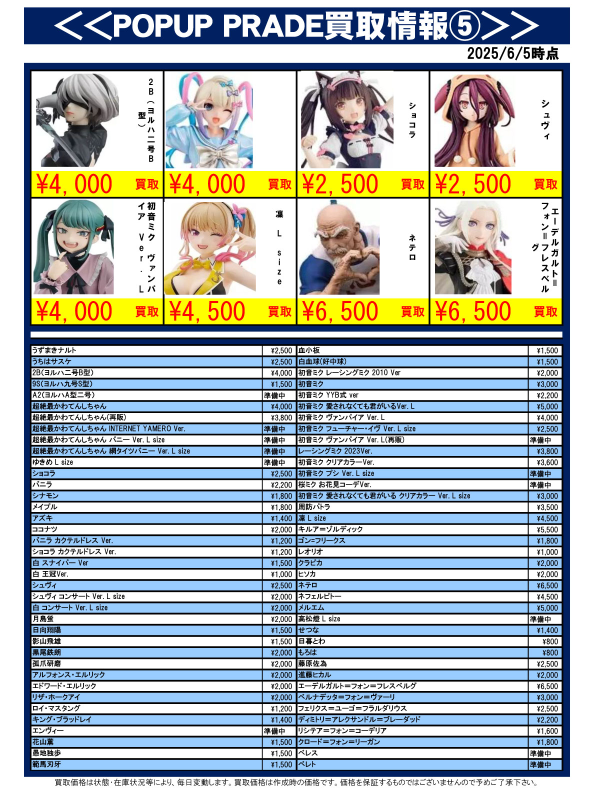 おもちゃ強化買取商品