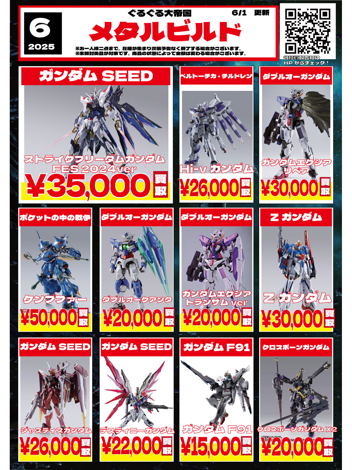 おもちゃ強化買取商品