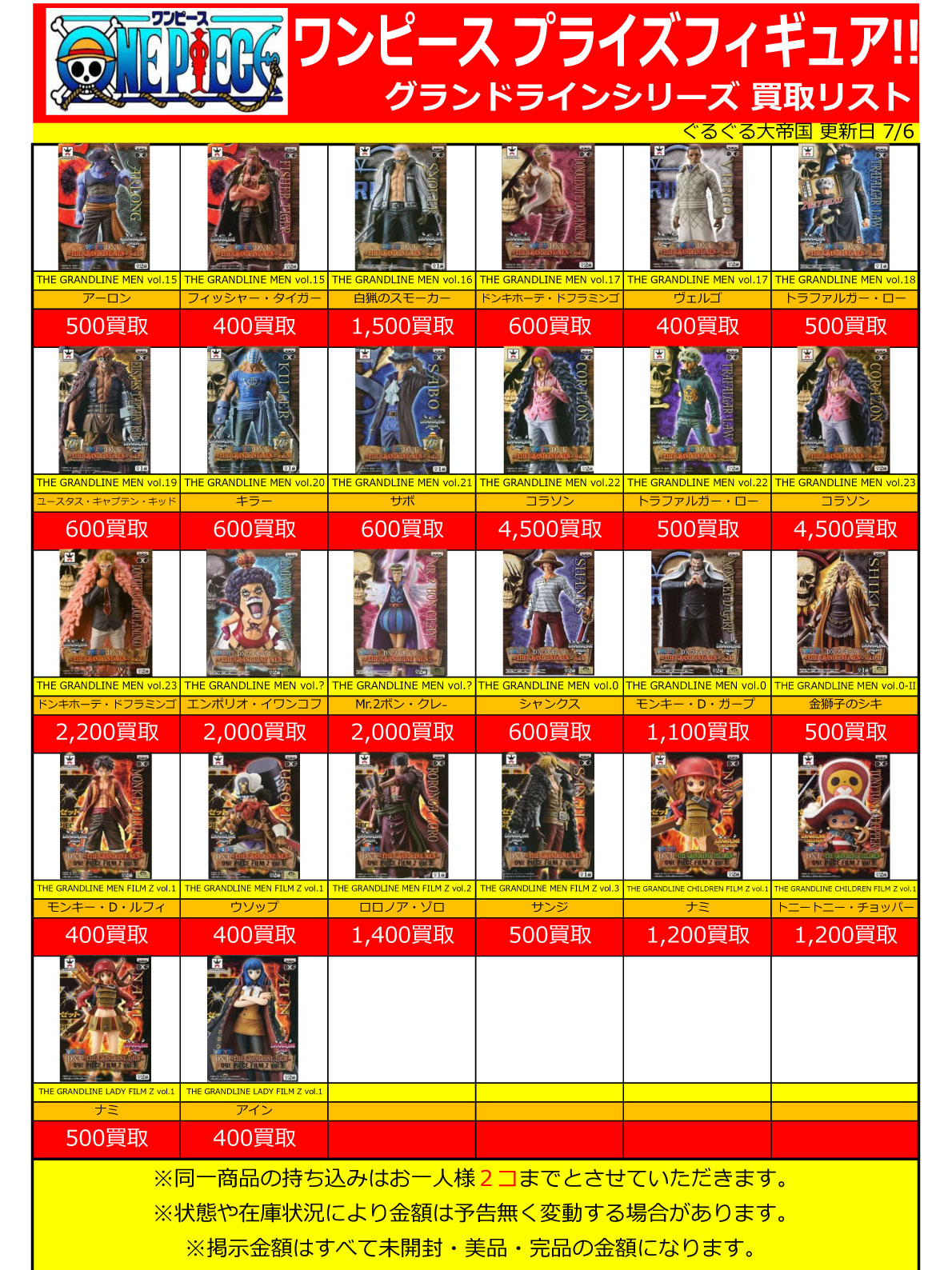 おもちゃ強化買取商品