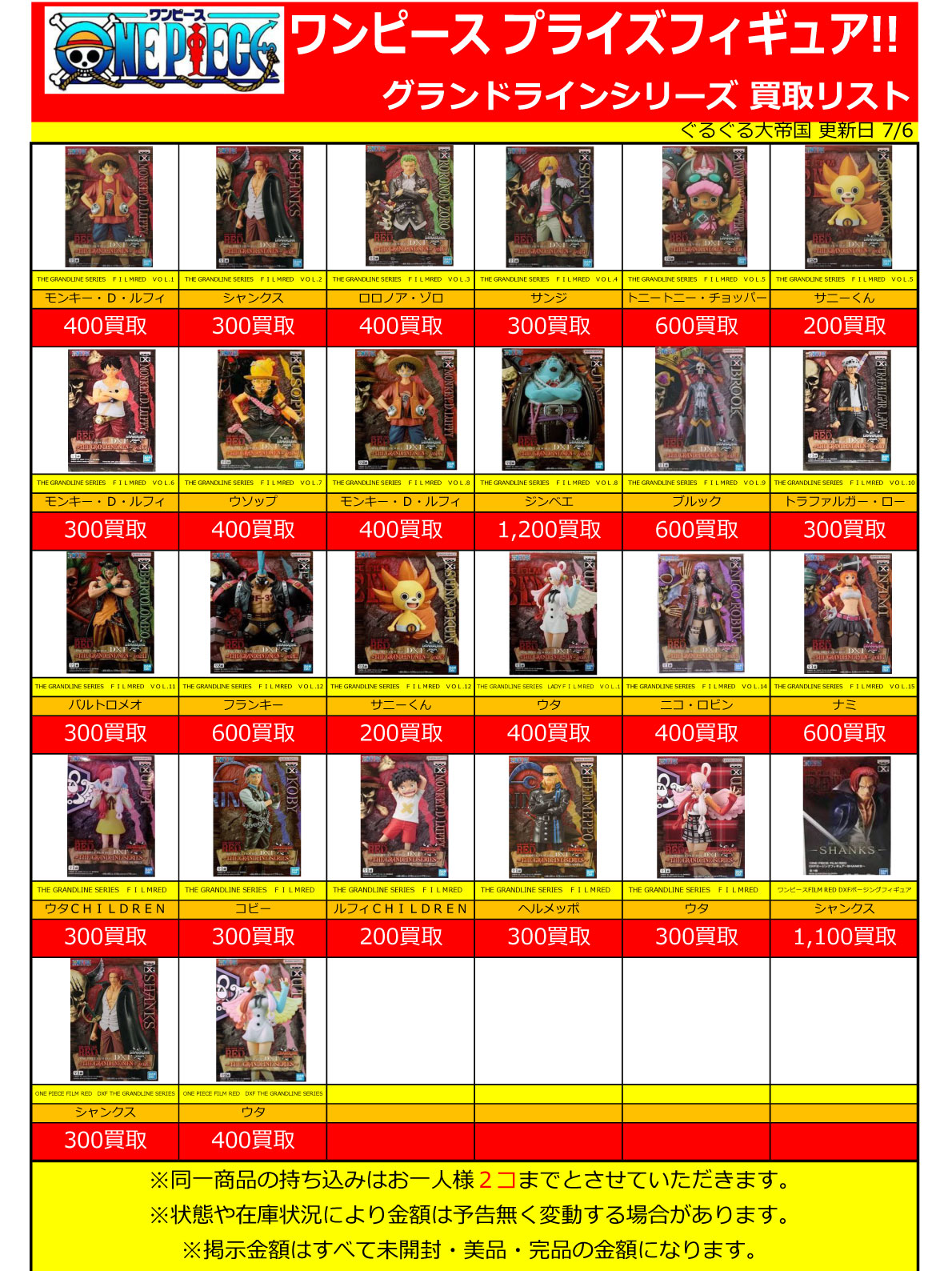 おもちゃ強化買取商品