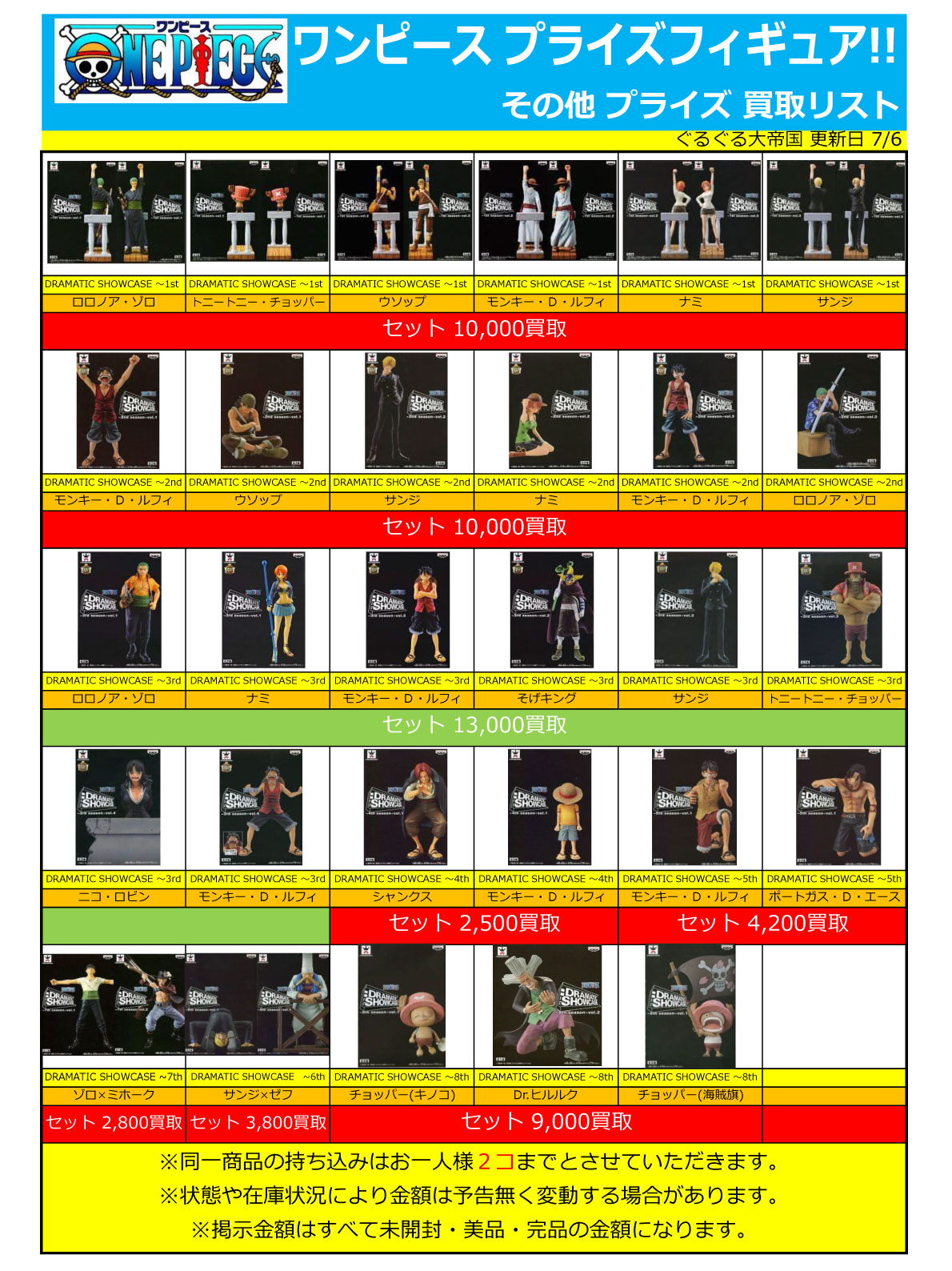 おもちゃ強化買取商品