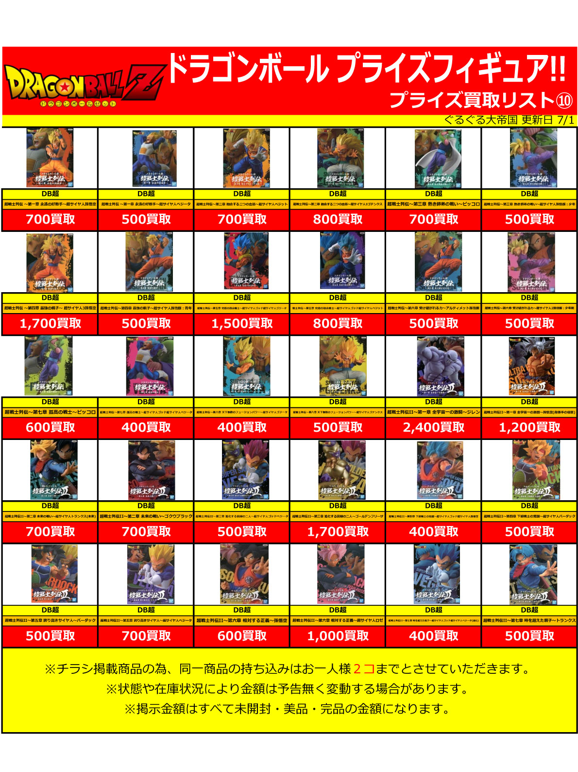 おもちゃ強化買取商品