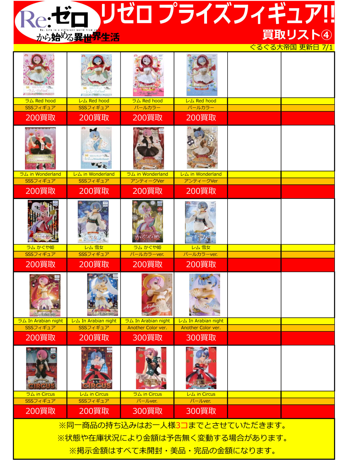 おもちゃ強化買取商品