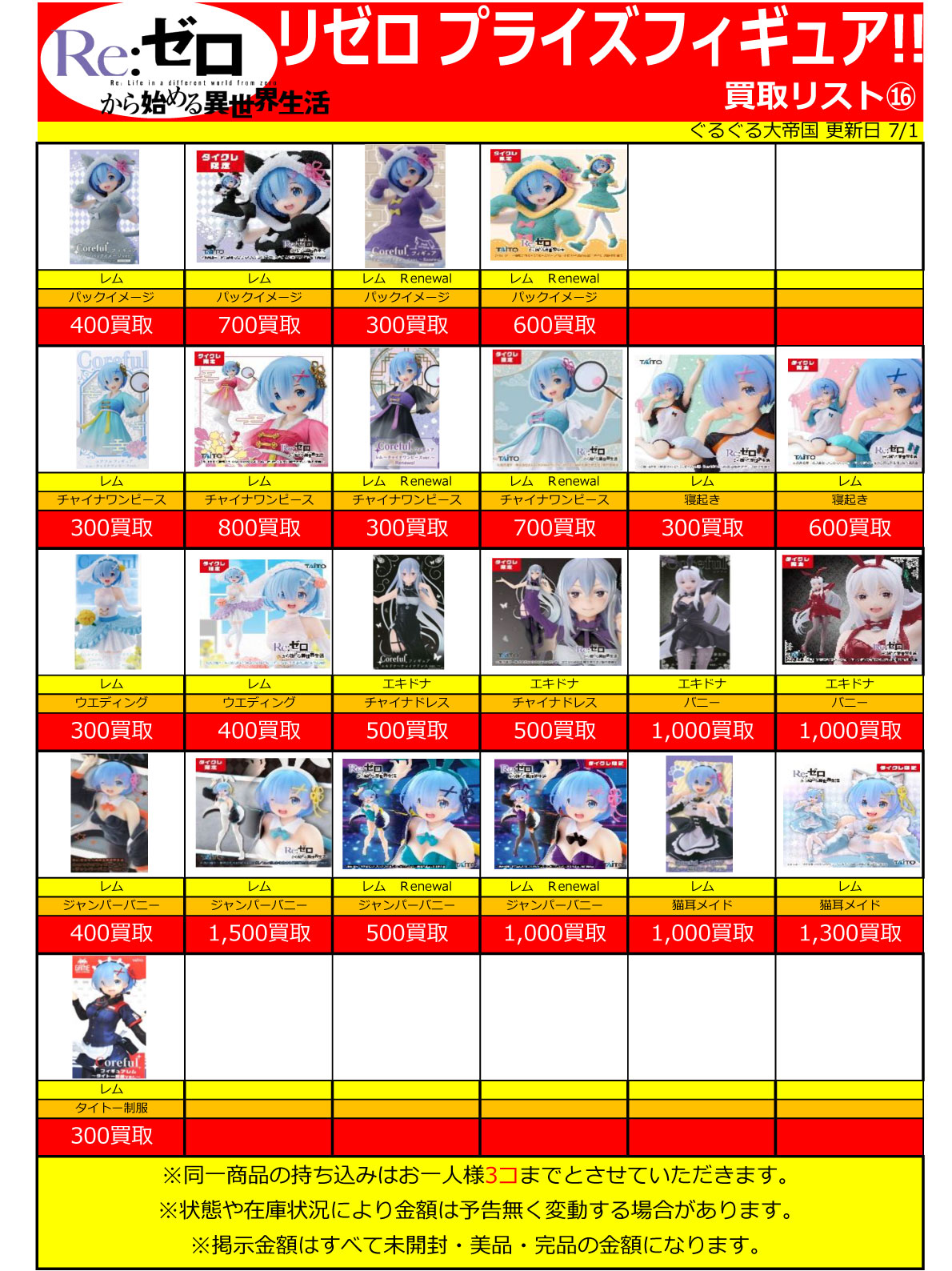 おもちゃ強化買取商品