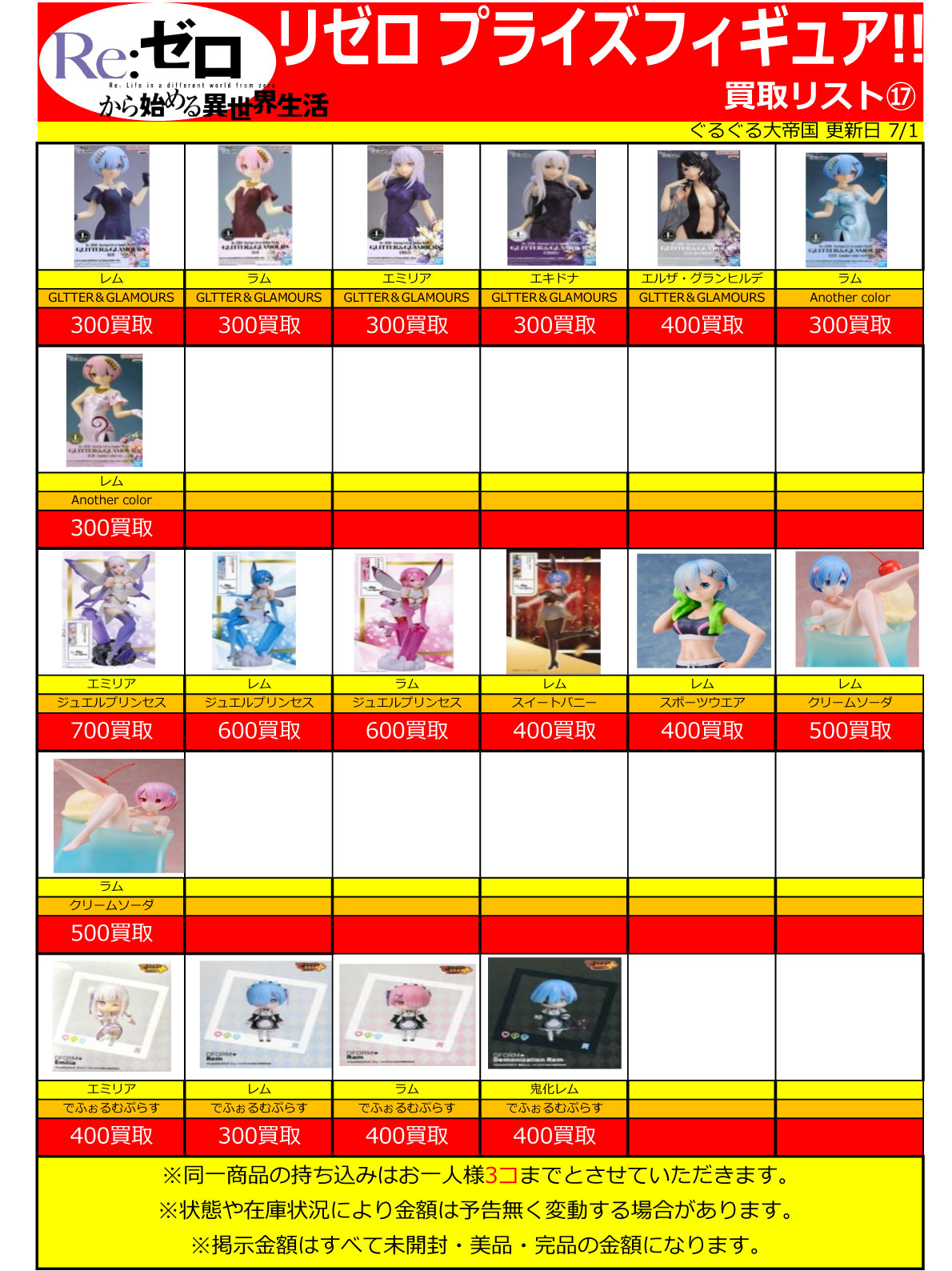 おもちゃ強化買取商品