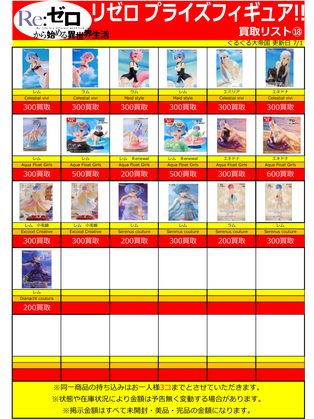 おもちゃ強化買取商品