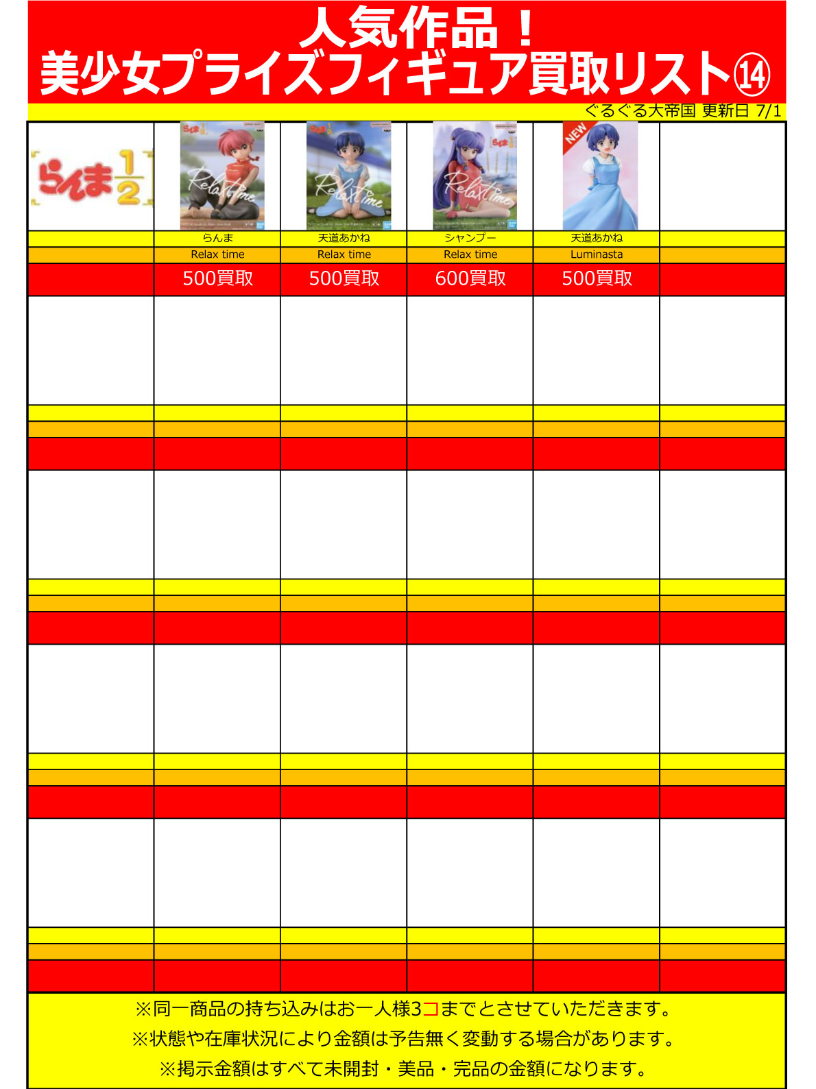 おもちゃ強化買取商品